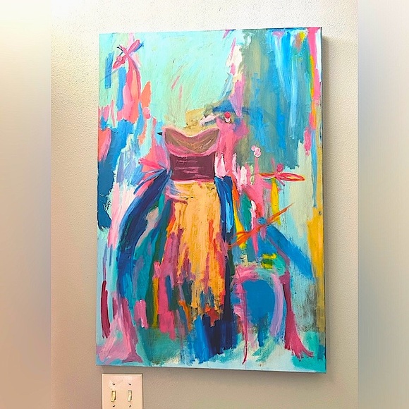 Paintings 2023-2025. New PAINTINGS w/gallery reel. Sized from 32 x 26” to 5 x 5“ - Picture 16 of 17